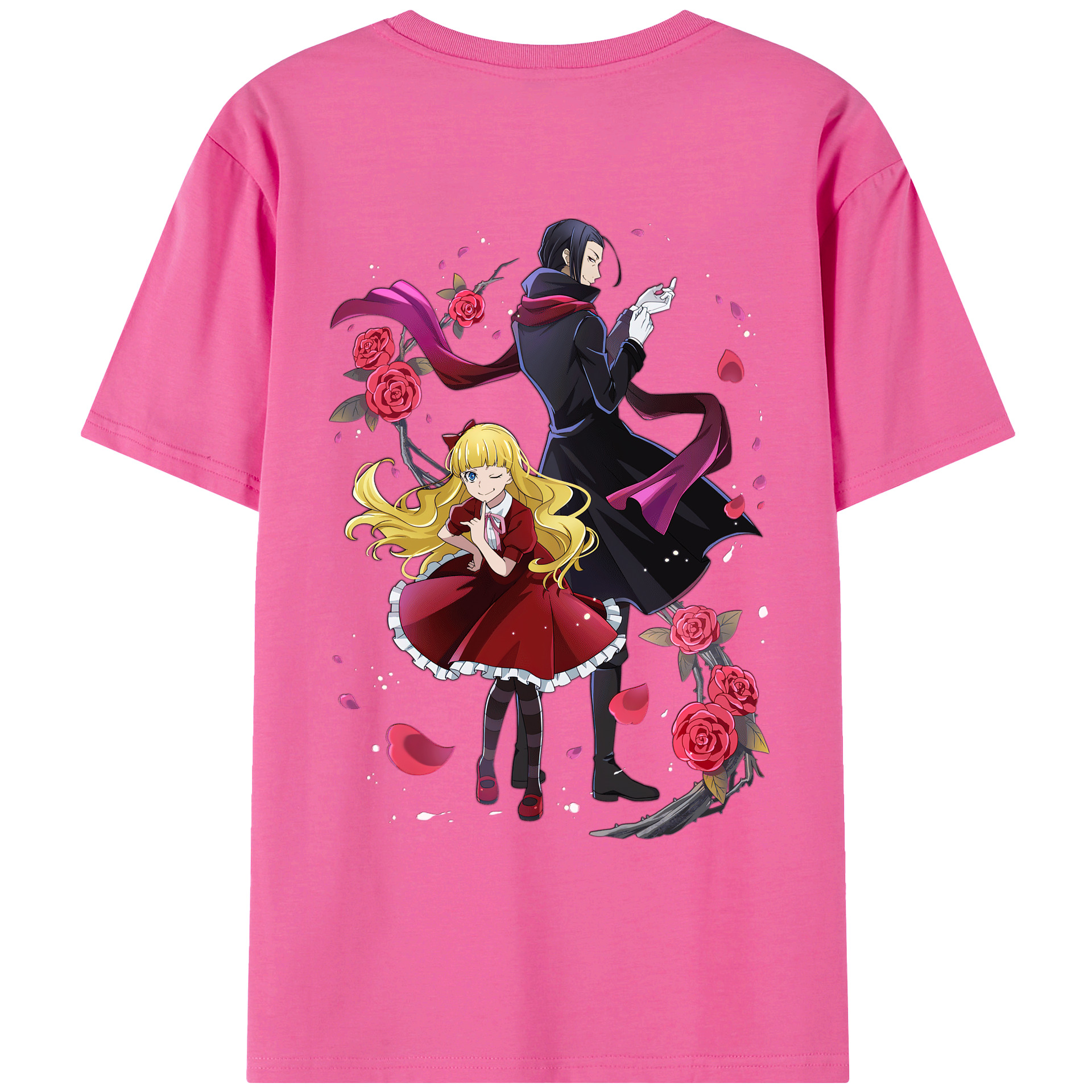（画像用） 文豪ストレイドッグス Bungo Stray Dogs レディース半袖Tシャツ(バックプリント)